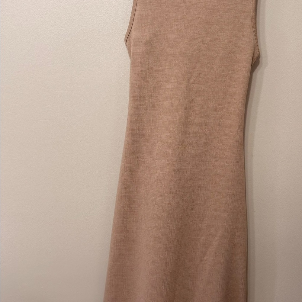 Roxy Tan Midi Dress